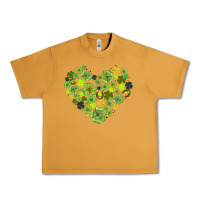 Peanut Butter heart shaped clover Urban Heavy Tee - AdoDesignShop