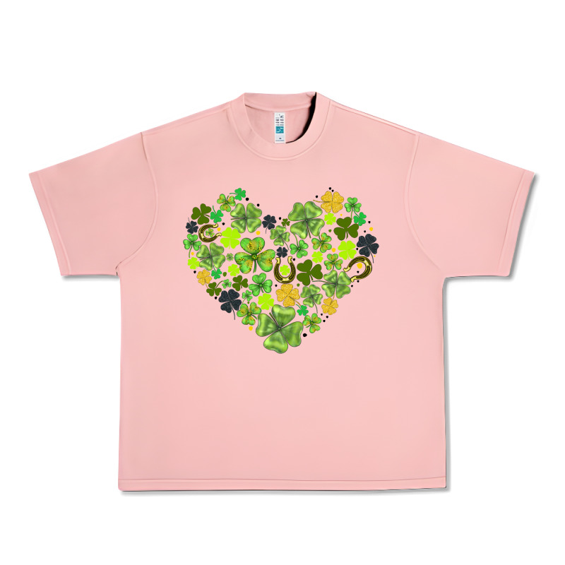 Heart Shaped Clover Urban Heavy Tee by AdoDesignShop | Teevron