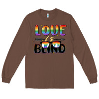 Chestnut love is blind Long Sleeve Tee - MaliasSmallBusiness