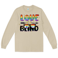 Mushroom love is blind Long Sleeve Tee - MaliasSmallBusiness