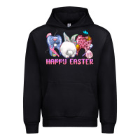 Black Happy Easter Dental Easter Day Urban Hoodie - CowGirlArtShop