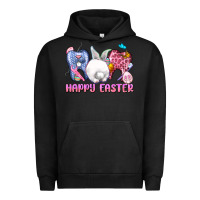 Pigment Black Happy Easter Dental Easter Day Urban Hoodie - CowGirlArtShop