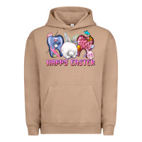 Pigment Burro Happy Easter Dental Easter Day Urban Hoodie - CowGirlArtShop