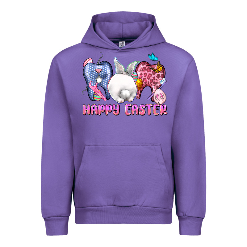 Happy Easter Dental Easter Day Urban Hoodie by CowGirlArtShop | Teevron