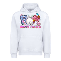 White Happy Easter Dental Easter Day Urban Hoodie - CowGirlArtShop