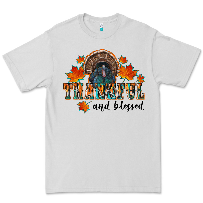 Thankful And Blessed Premium Tee by RanaPortraitStore | Teevron