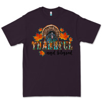 Plum thankful and blessed Premium Tee - RanaPortraitStore