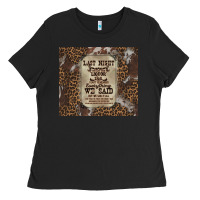 Black last night we let the liquoe talik Ladies Tee - Zillion Design Studio