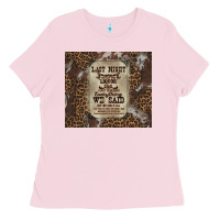 Bubblegum Pink last night we let the liquoe talik Ladies Tee - Zillion Design Studio
