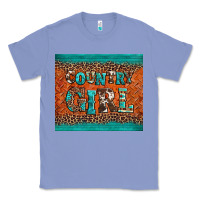 Colony Blue country girl Classic Tee - BarkalooDesign