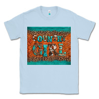 Dusty Blue country girl Classic Tee - BarkalooDesign