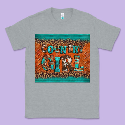 Country Girl Classic Tee Designed By Barkaloodesign