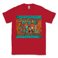Red country girl Classic Tee - BarkalooDesign