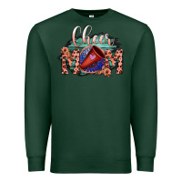 Sports Green Cheer Mom Premium Sweatshirt - Bettercallsaul