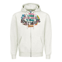 Oatmeal Heather it takes a big heart to shape little mind teacher Zipper Hoodie - NancyCooperArtShop