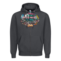 Smoke it takes a big heart to shape little mind teacher Zipper Hoodie - NancyCooperArtShop
