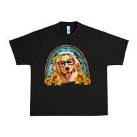 Black golden retriever rainbow Urban Heavy Tee - Artiststas