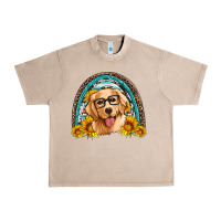 French Oak golden retriever rainbow Urban Heavy Tee - Artiststas