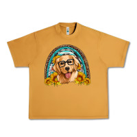 Peanut Butter golden retriever rainbow Urban Heavy Tee - Artiststas