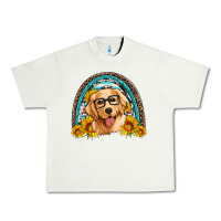 Pistachio golden retriever rainbow Urban Heavy Tee - Artiststas