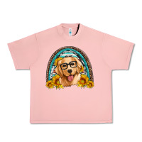 Salmon golden retriever rainbow Urban Heavy Tee - Artiststas