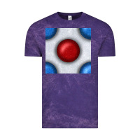 Cloud Purple Glitter 4th Of July Seamless Pattern Vintage Tee - BundleAndBundleShop