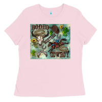 Bubblegum Pink country western Ladies Tee - Zillion Design Studio