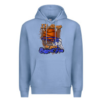 Colony Blue I'll always be your biggest fan basketball Premium Hoodie - NancyCooperArtShop
