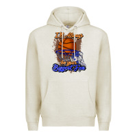 Oatmeal Heather I'll always be your biggest fan basketball Premium Hoodie - NancyCooperArtShop