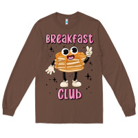 Chestnut breakfast club Long Sleeve Tee - MaliasSmallBusiness