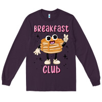 Plum breakfast club Long Sleeve Tee - MaliasSmallBusiness