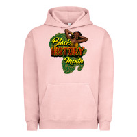 Pigment Salmon Black History Month Urban Hoodie - HowdyJamesFarm