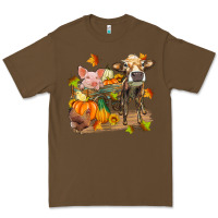 Cacao fall farm animals Premium Tee - Zillion Design Studio