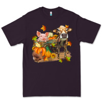 Plum fall farm animals Premium Tee - Zillion Design Studio