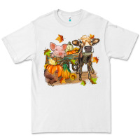 White fall farm animals Premium Tee - Zillion Design Studio
