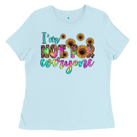 Baby Blue i'm not for everyone Ladies Tee - JahusDesignShop