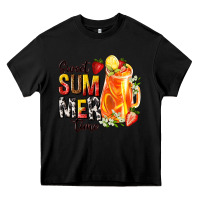 Black sweet summer time Heavy Core Tee - texasbilliewilder