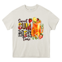 Cream sweet summer time Heavy Core Tee - texasbilliewilder