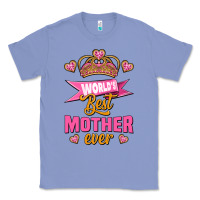 Colony Blue world's best mother ever Classic Tee - Jasminsmagicworld