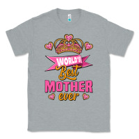 Heather Grey world's best mother ever Classic Tee - Jasminsmagicworld