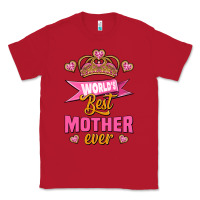 Red world's best mother ever Classic Tee - Jasminsmagicworld
