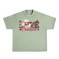 Oil Green love poodles Urban Heavy Tee - Artiststas