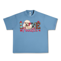 Pebble Blue love poodles Urban Heavy Tee - Artiststas