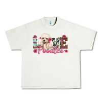 Pistachio love poodles Urban Heavy Tee - Artiststas