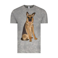Cloud Rock german shepherd Vintage Tee - JahusDesignShop