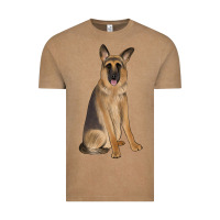 Vintage Coffee german shepherd Vintage Tee - JahusDesignShop