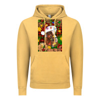 Vintage Mustard Christmas horse Vintage Hoodie - Artiststas