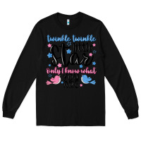 Black twinkle twinkle little star Long Sleeve Tee - MaliasSmallBusiness