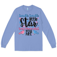 Colony Blue twinkle twinkle little star Long Sleeve Tee - MaliasSmallBusiness