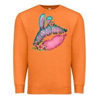 Carrot Eared Turquoise Pink Easter Lips Premium Sweatshirt - Bettercallsaul